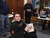 Youngest participant Patrick Giblin